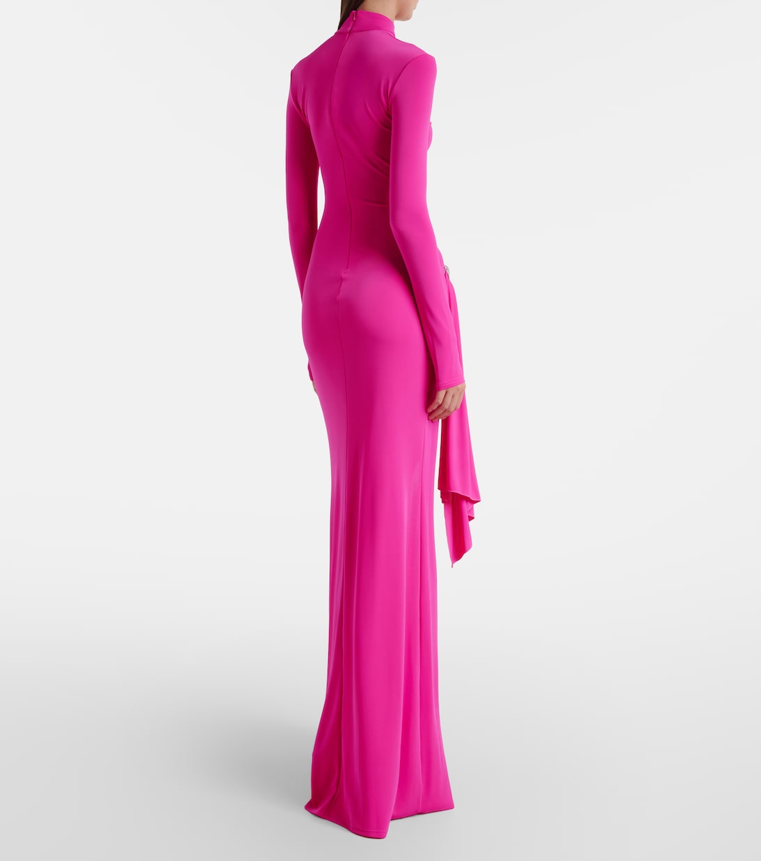 Embellished draped gown | David Koma