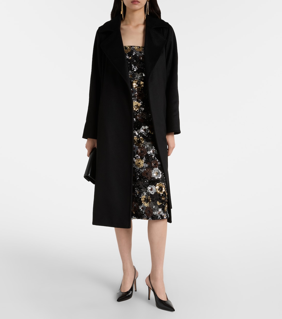 Manuela camel hair wrap coat | Max Mara