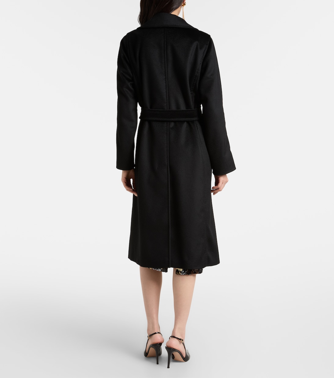Manuela camel hair wrap coat | Max Mara