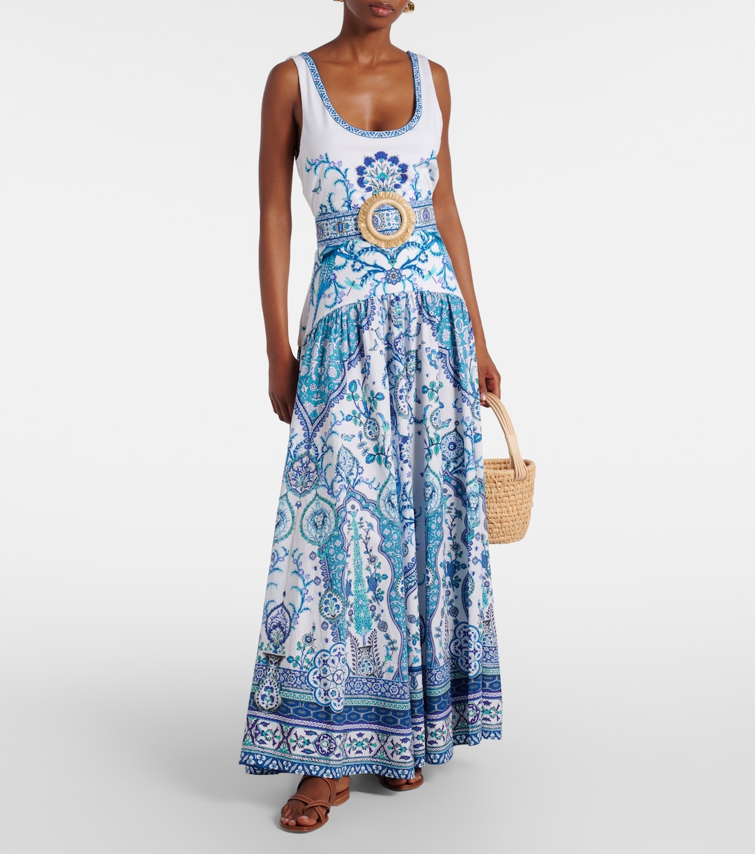 Isnik Lullaby cotton jersey maxi dress | Camilla