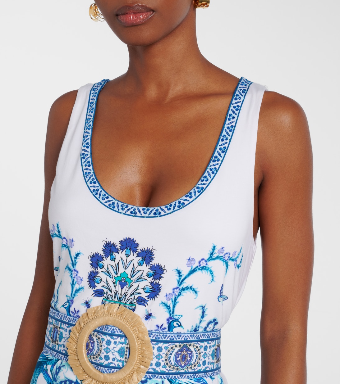 Isnik Lullaby cotton jersey maxi dress | Camilla