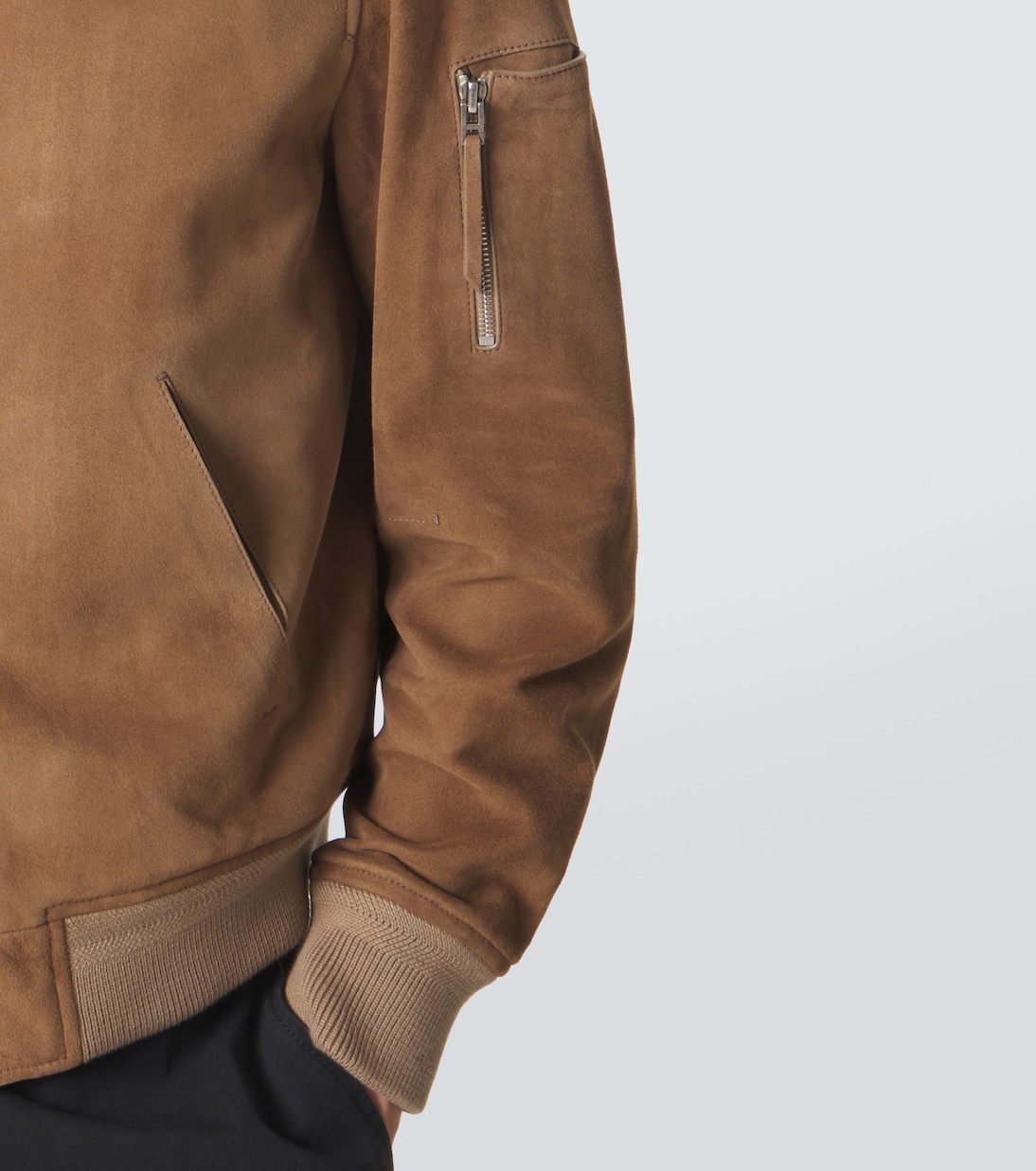 Veste bomber en daim | Tom Ford