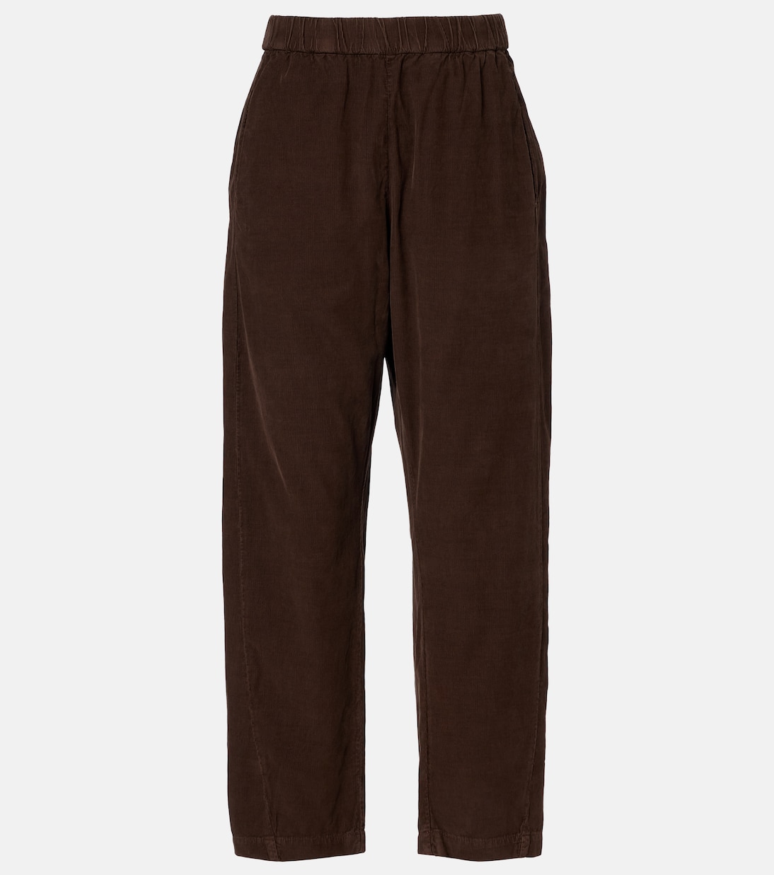 Laney cotton straight pants | Velvet