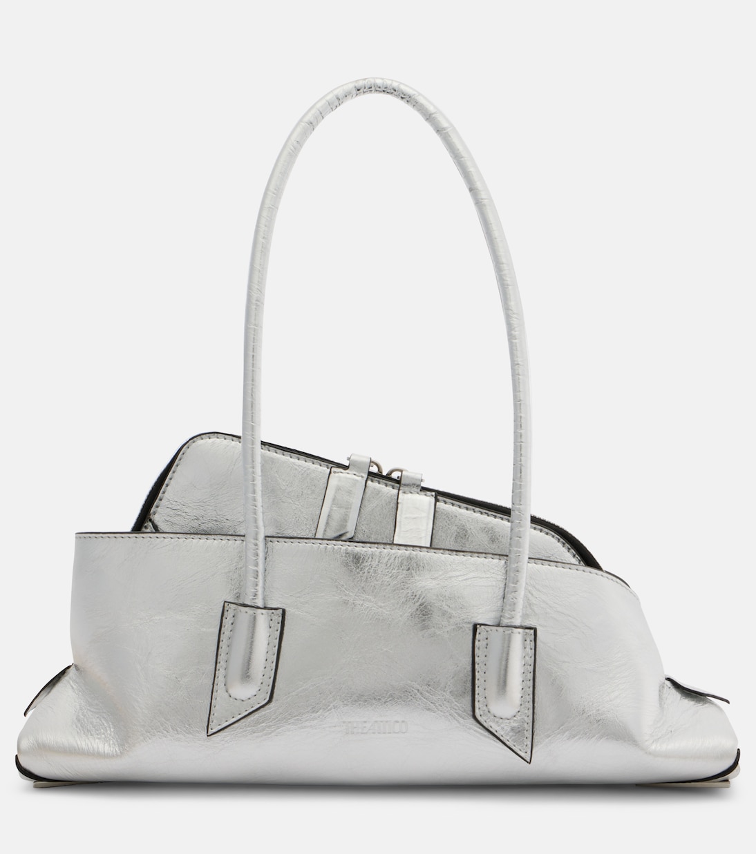 La Passeggiata Small leather tote bag | The Attico