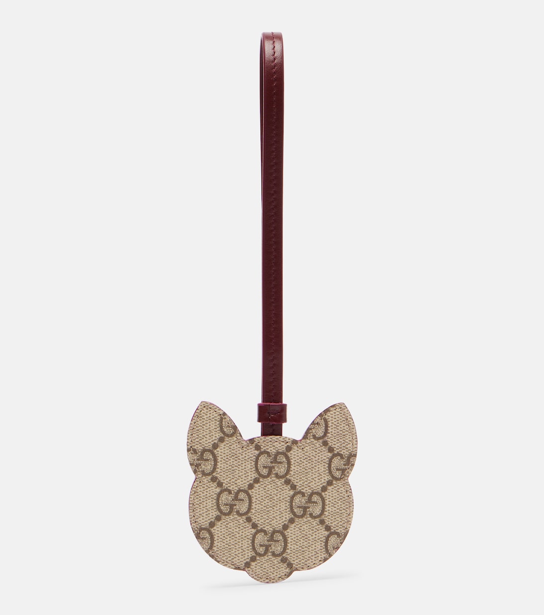 GG Canvas leather bag charm | Gucci