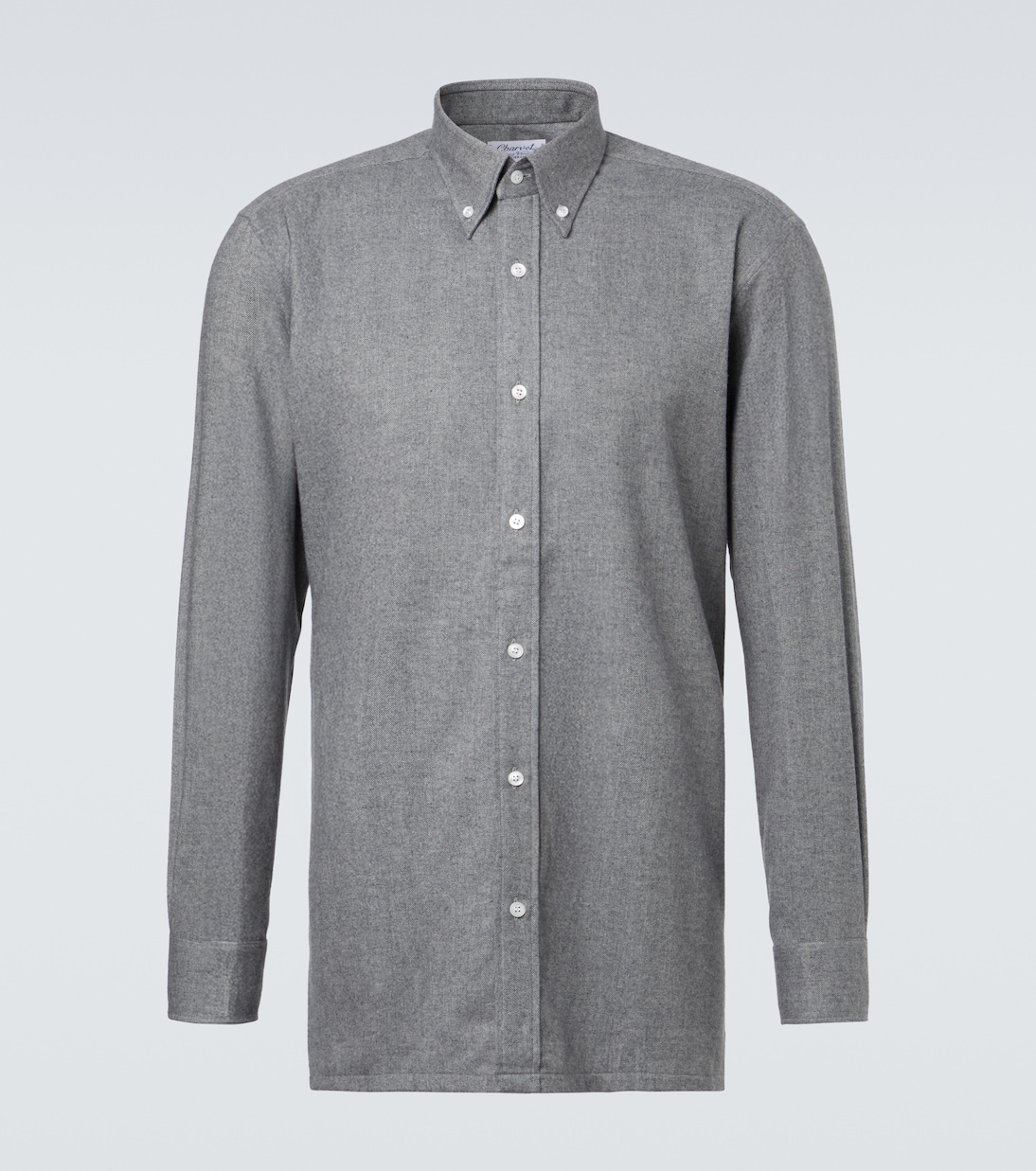 قميص من القطن الفلانيل | Charvet