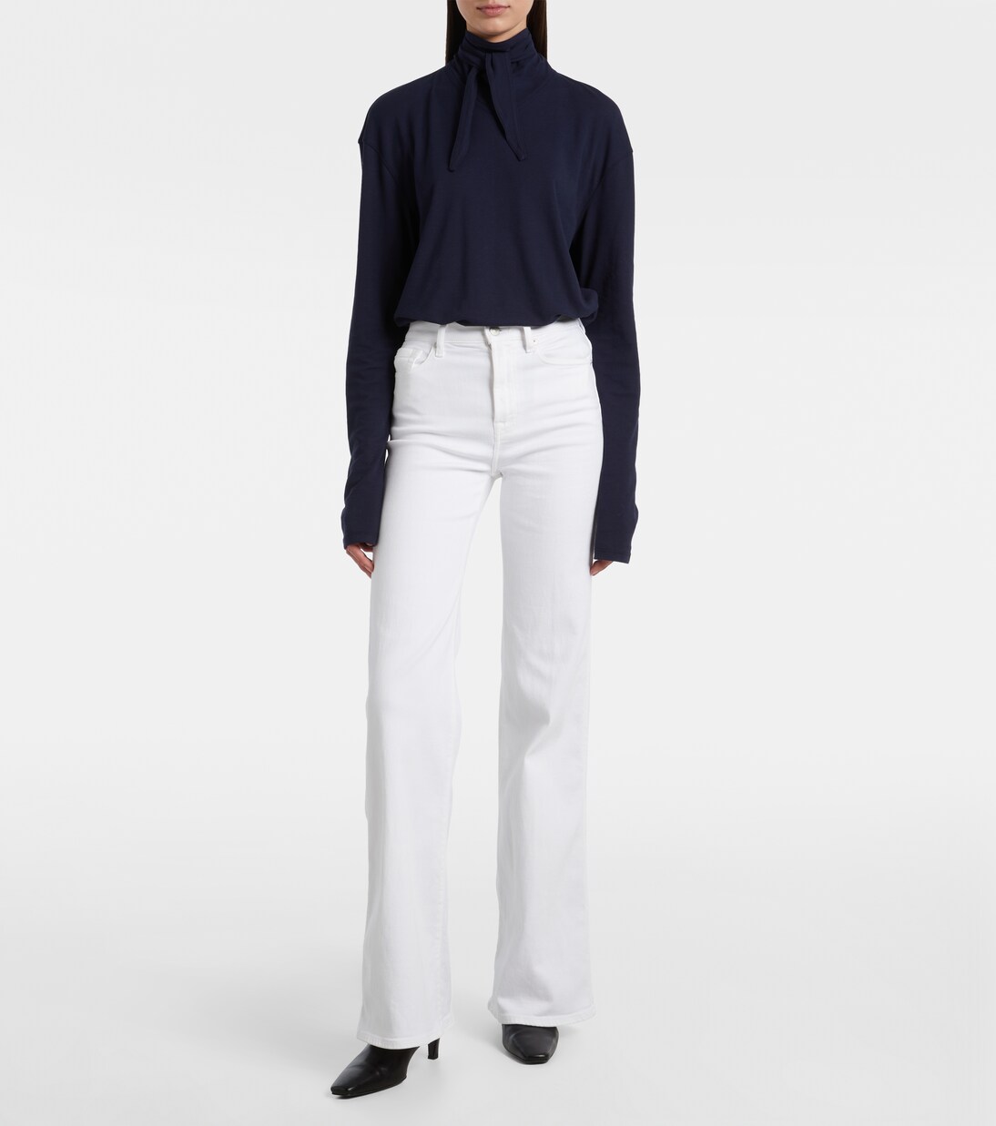Mid-Rise Wide-Leg Jeans Modern Dojo | 7 For All Mankind