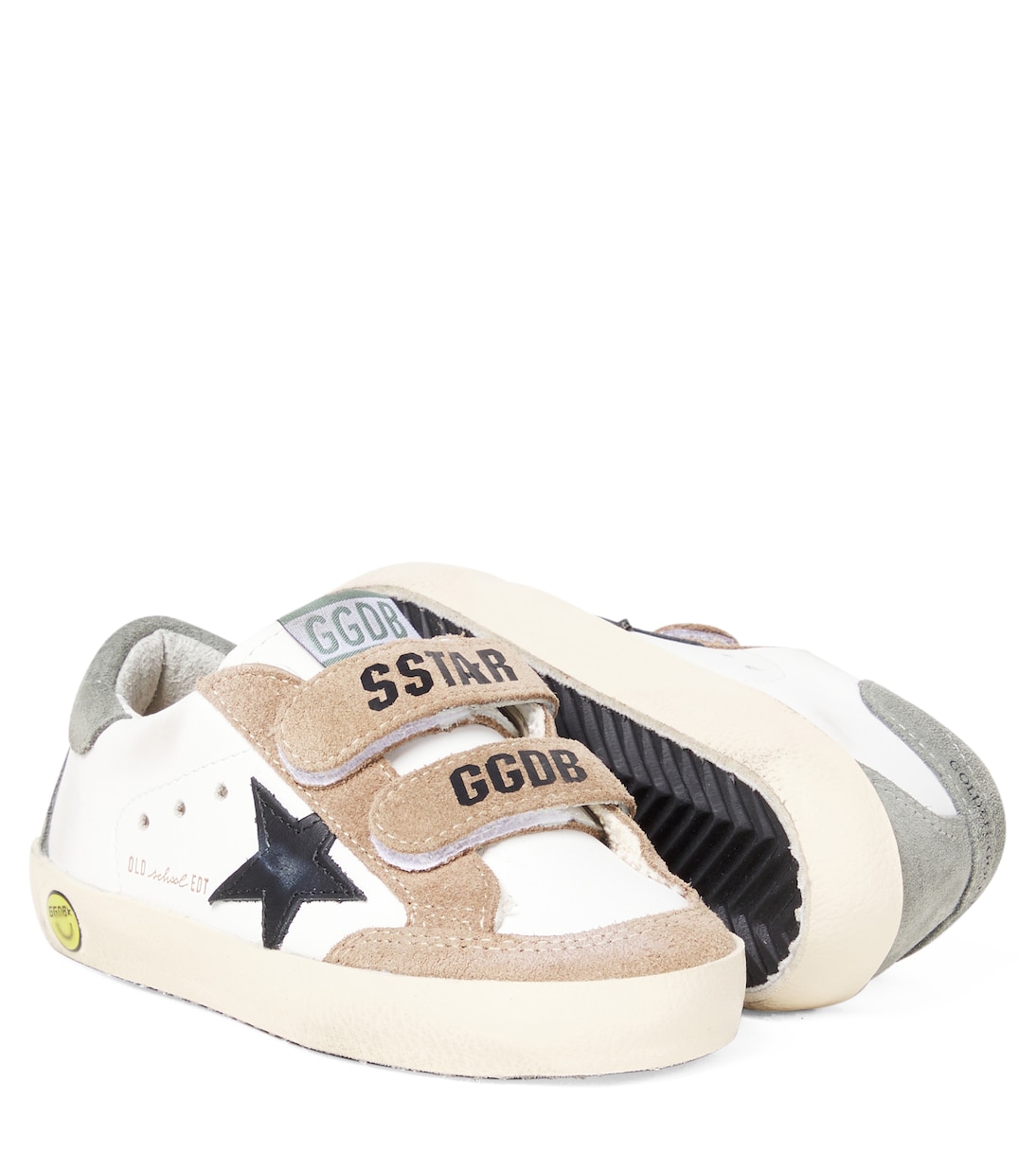 Old School leather sneakers | Golden Goose Kids