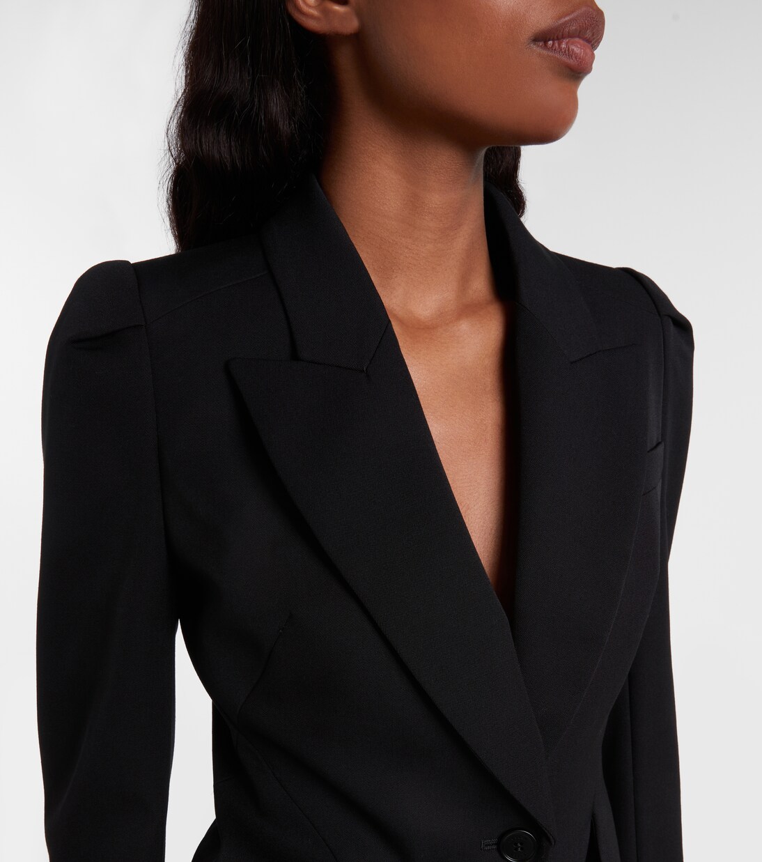 单排扣羊毛夹克 | McQueen