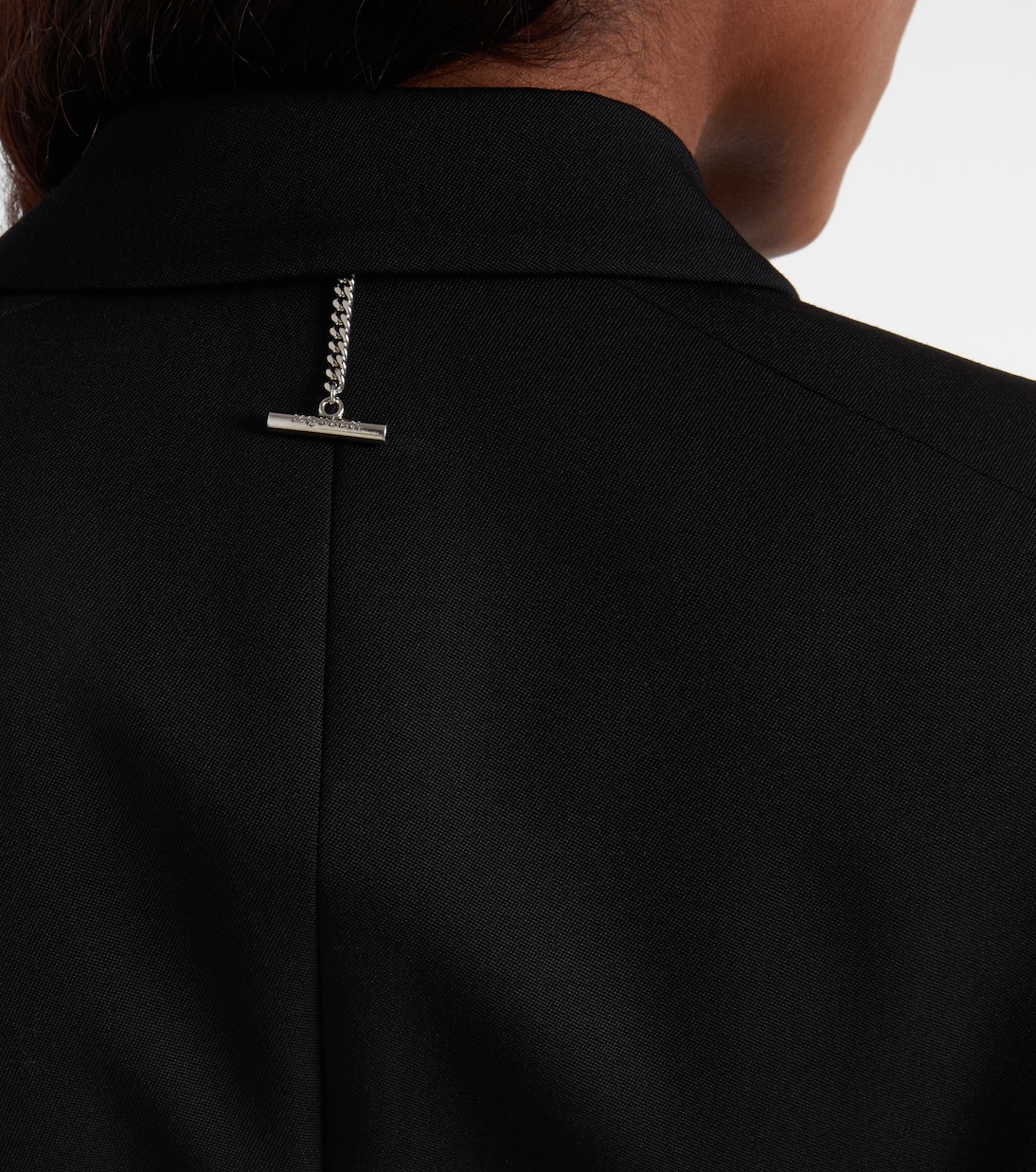 单排扣羊毛夹克 | McQueen