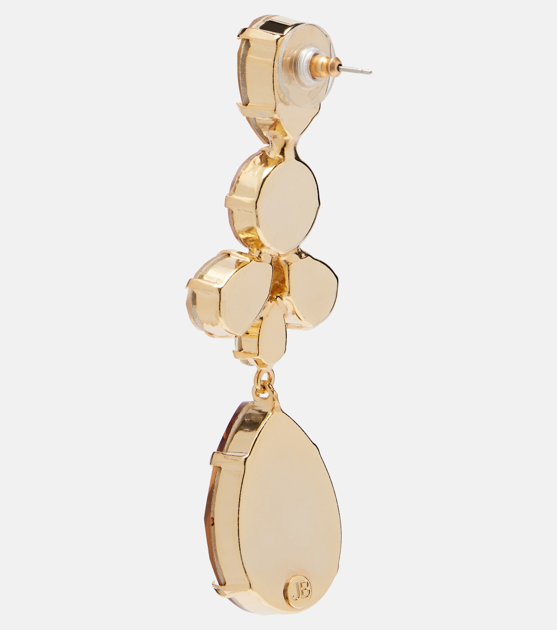Jillian gold-plated drop earrings | Jennifer Behr