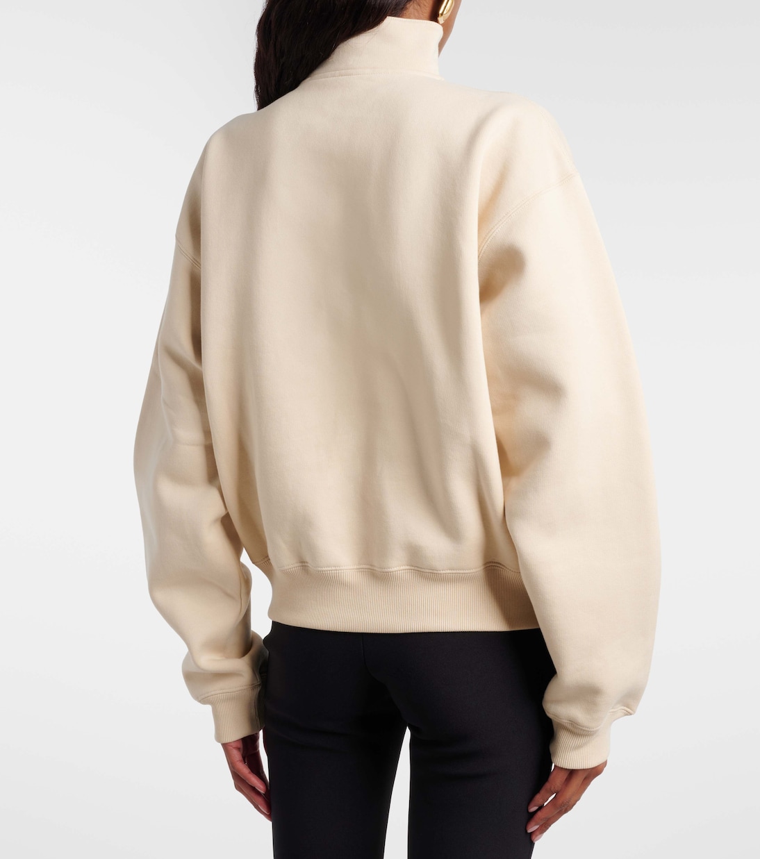 Sudadera de jersey de algodón con logo  | Jacquemus