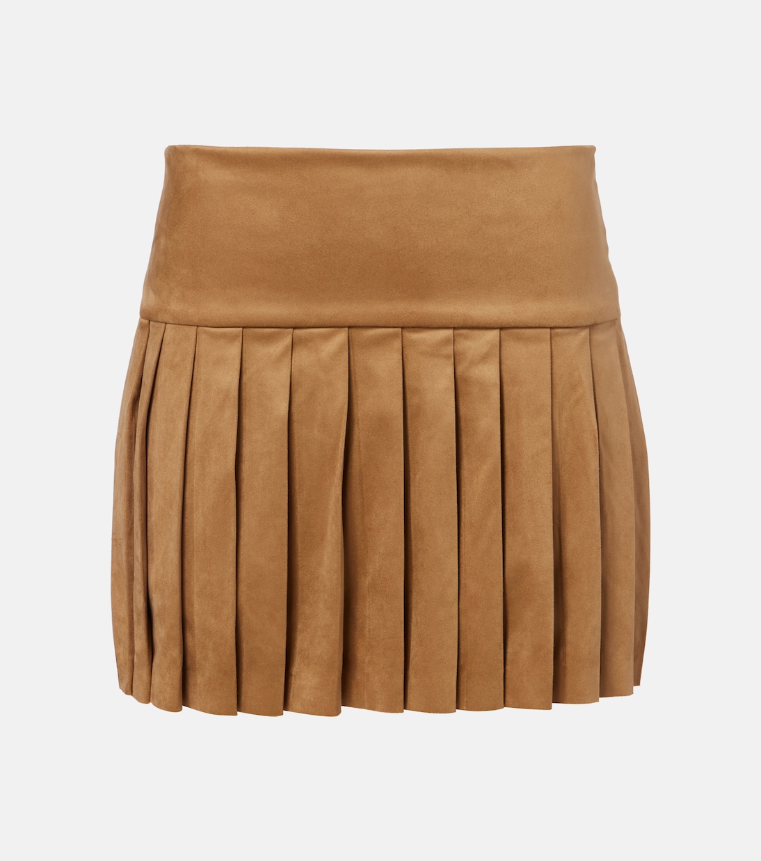 Pleated miniskirt | Norma Kamali