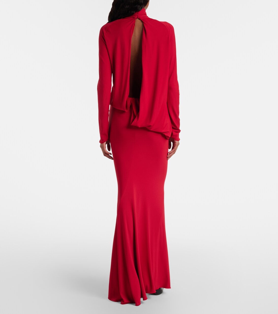 Draped jersey gown | Magda Butrym