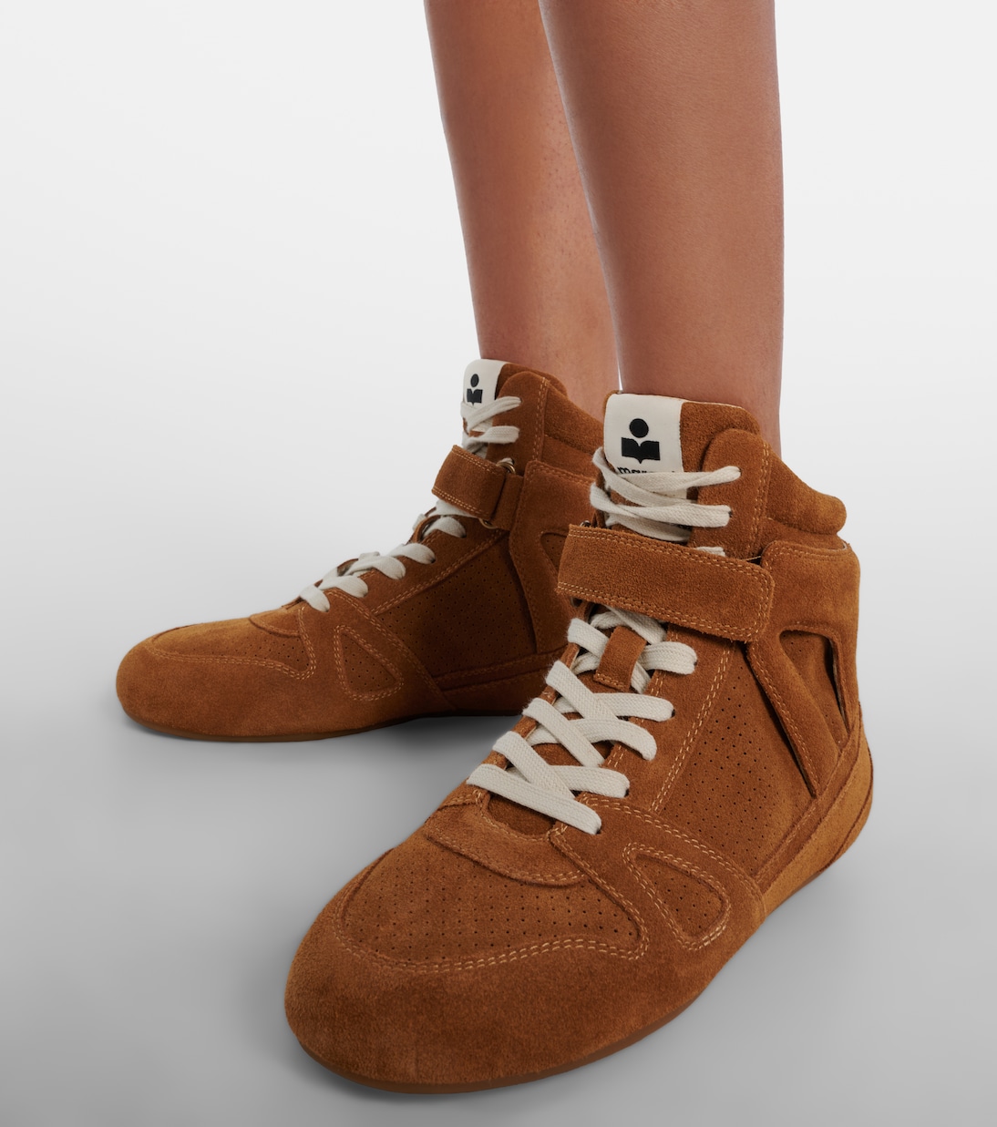 Senny suede high-top sneakers | Isabel Marant