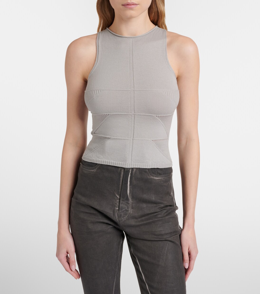 Temple virgin wool tank top | Rick Owens
