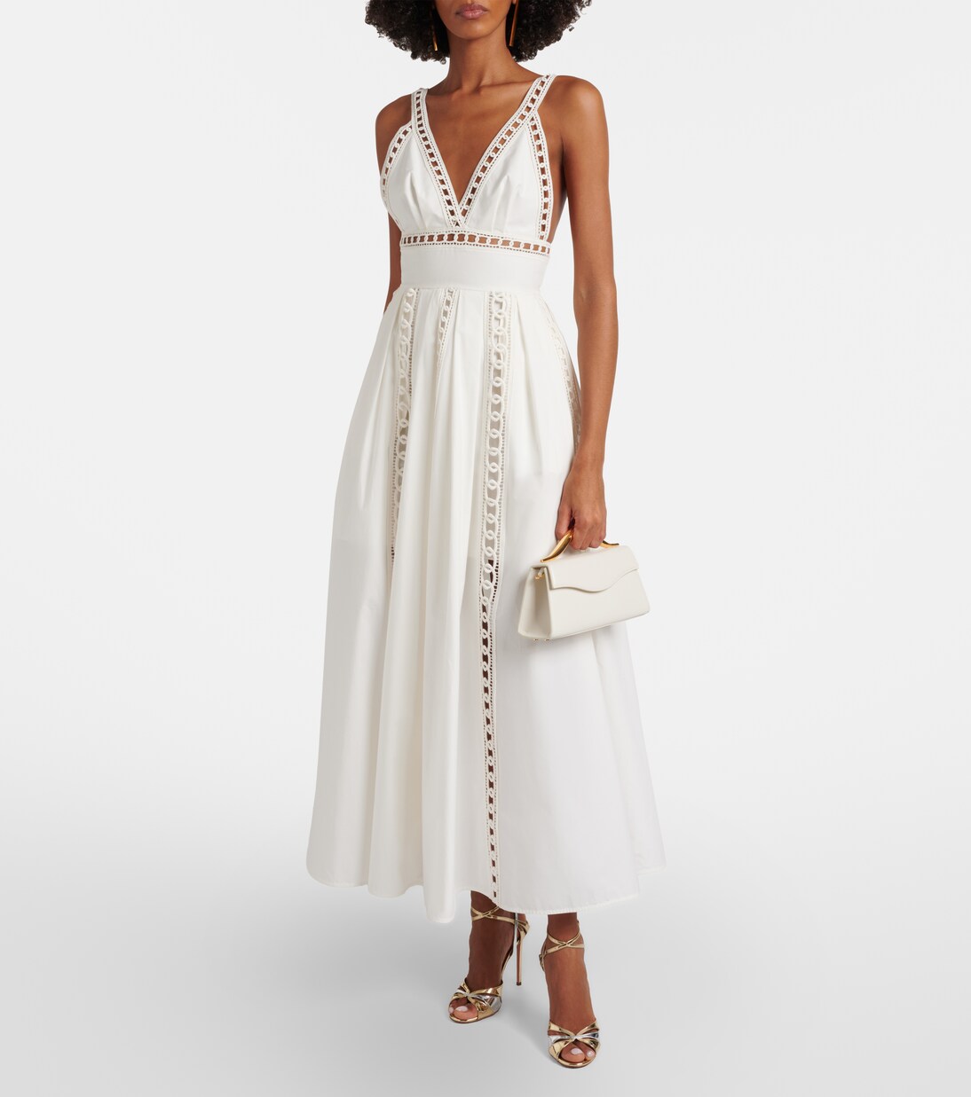 Tote Bag Petit Wave aus Leder | Elie Saab