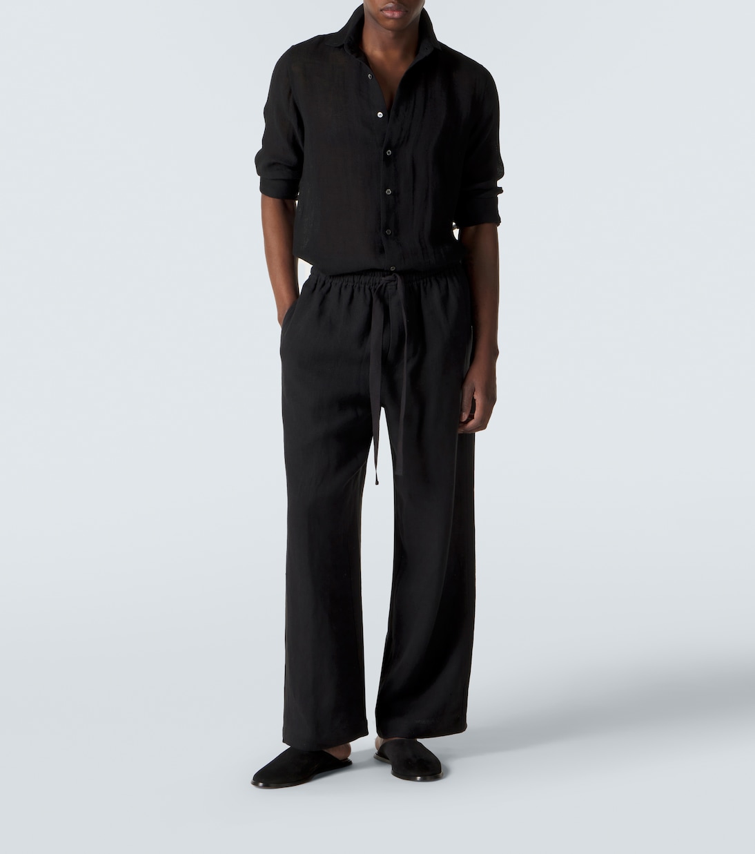 Hemd Dewas aus Leinen | Le Kasha