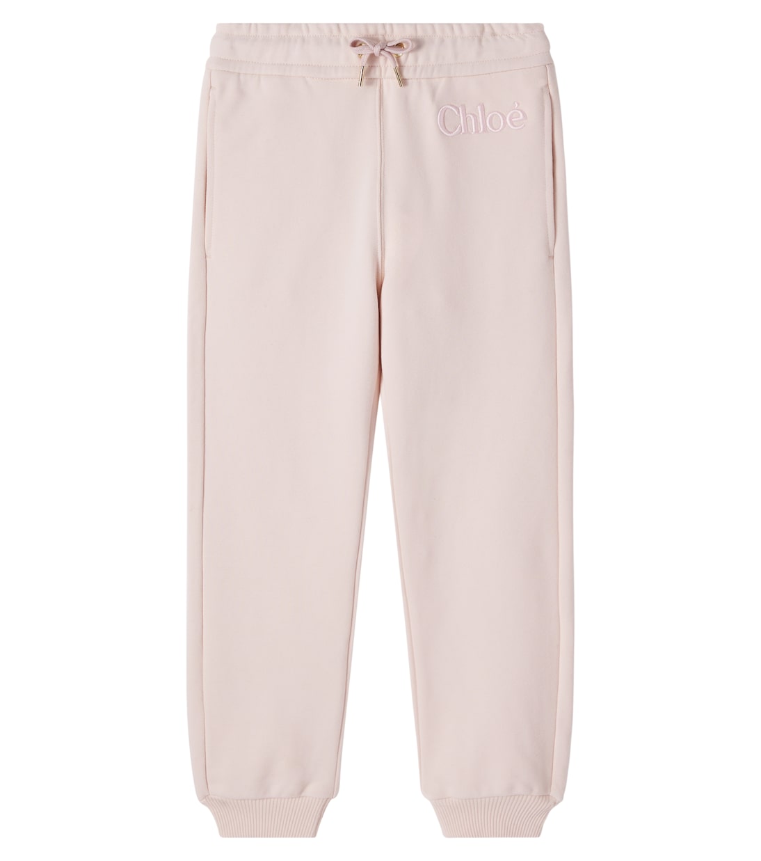 Logo cotton sweatpants | Chloé Kids