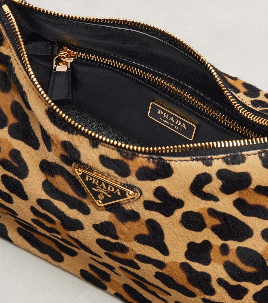 Prada Aimèe Medium calf hair shoulder bag | Prada