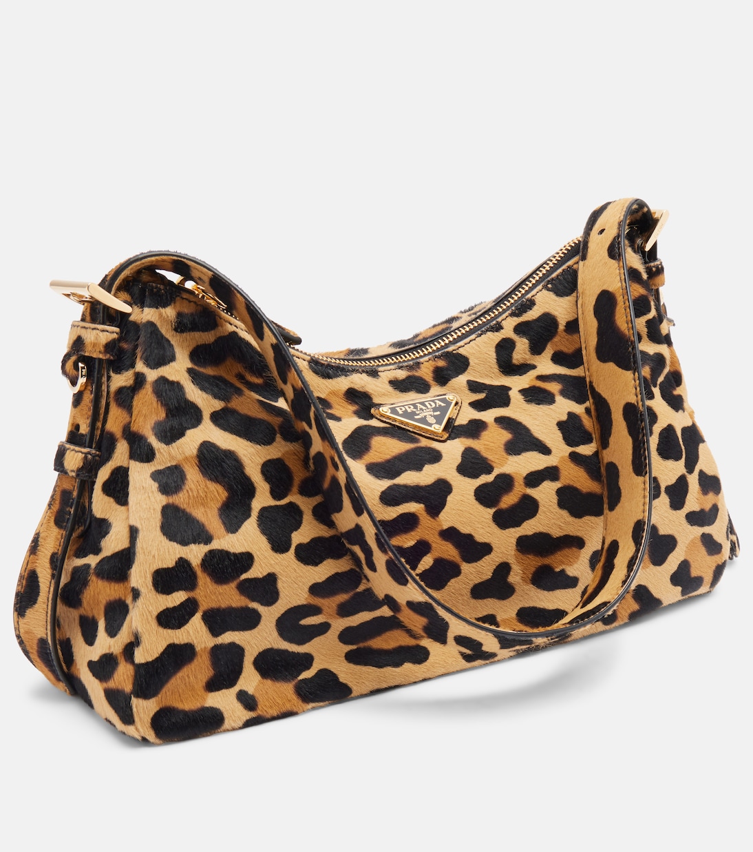 Prada Aimèe Medium calf hair shoulder bag | Prada