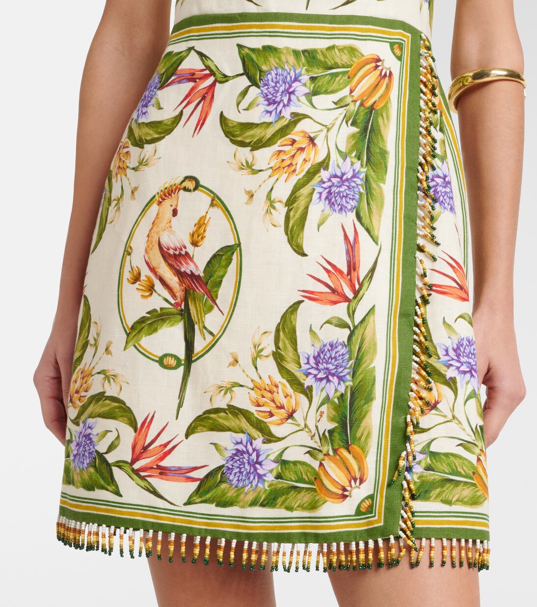 Printed linen minidress | Farm Rio