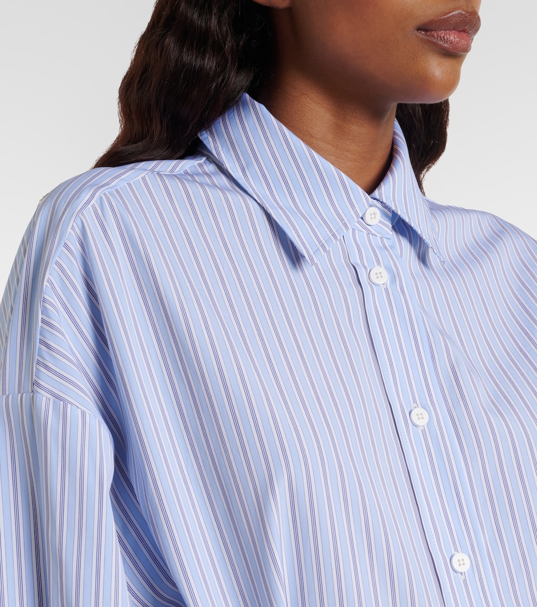 Striped cotton shirt dress | The Attico