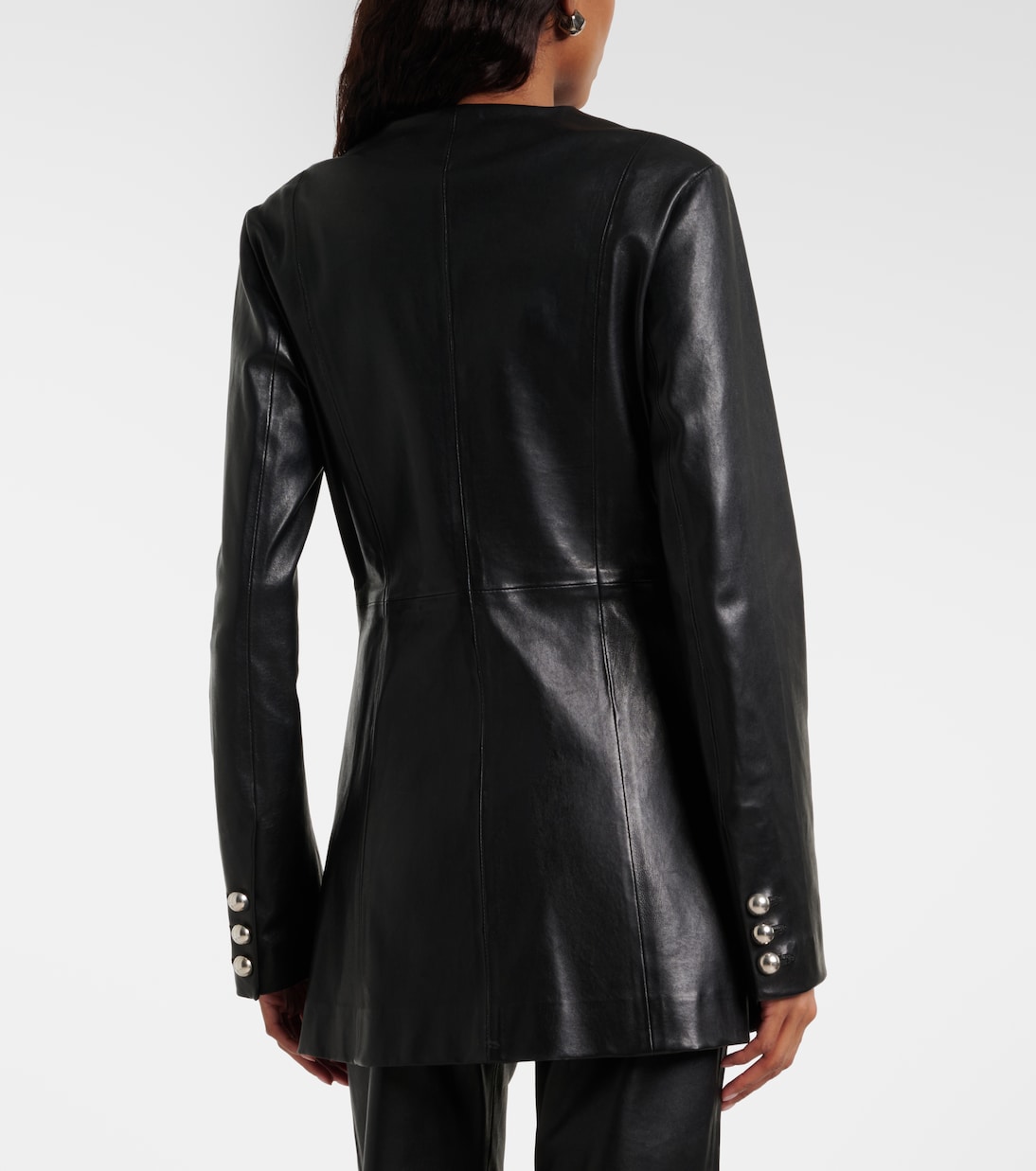 Chaqueta Parlor de piel | Nour Hammour