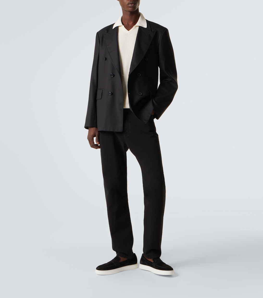 Ellis suede loafers | Manolo Blahnik