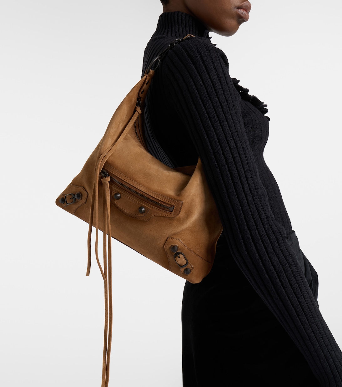 Cabas en daim Le City Small | Balenciaga