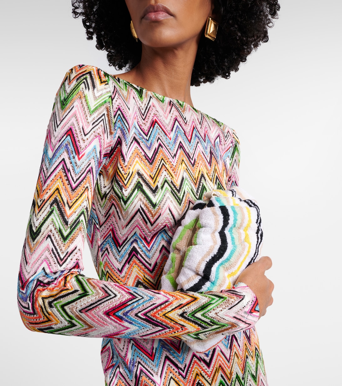 Zigzag Small clutch | Missoni