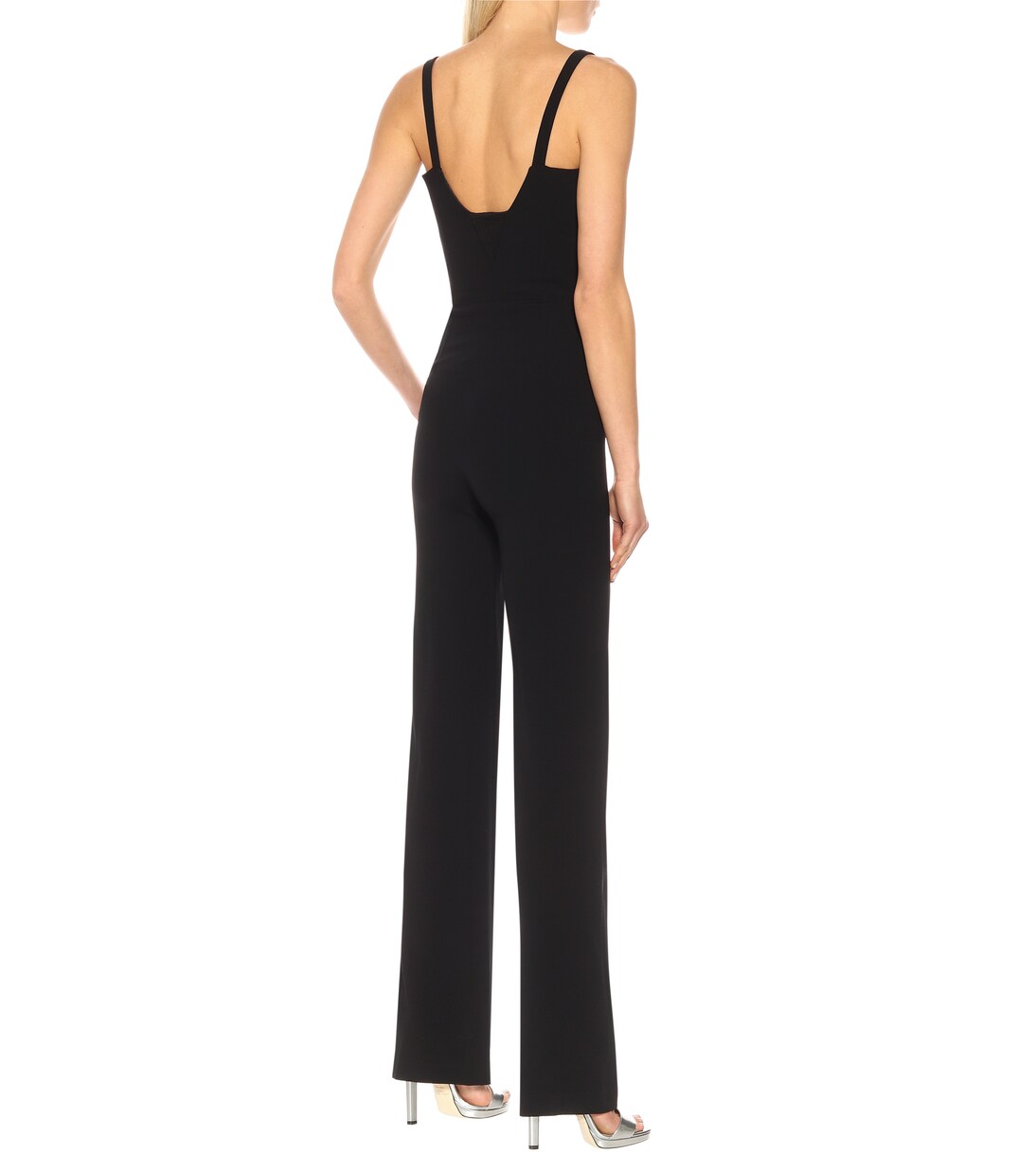 Combi-pantalon en crêpe Signature Corset | Galvan