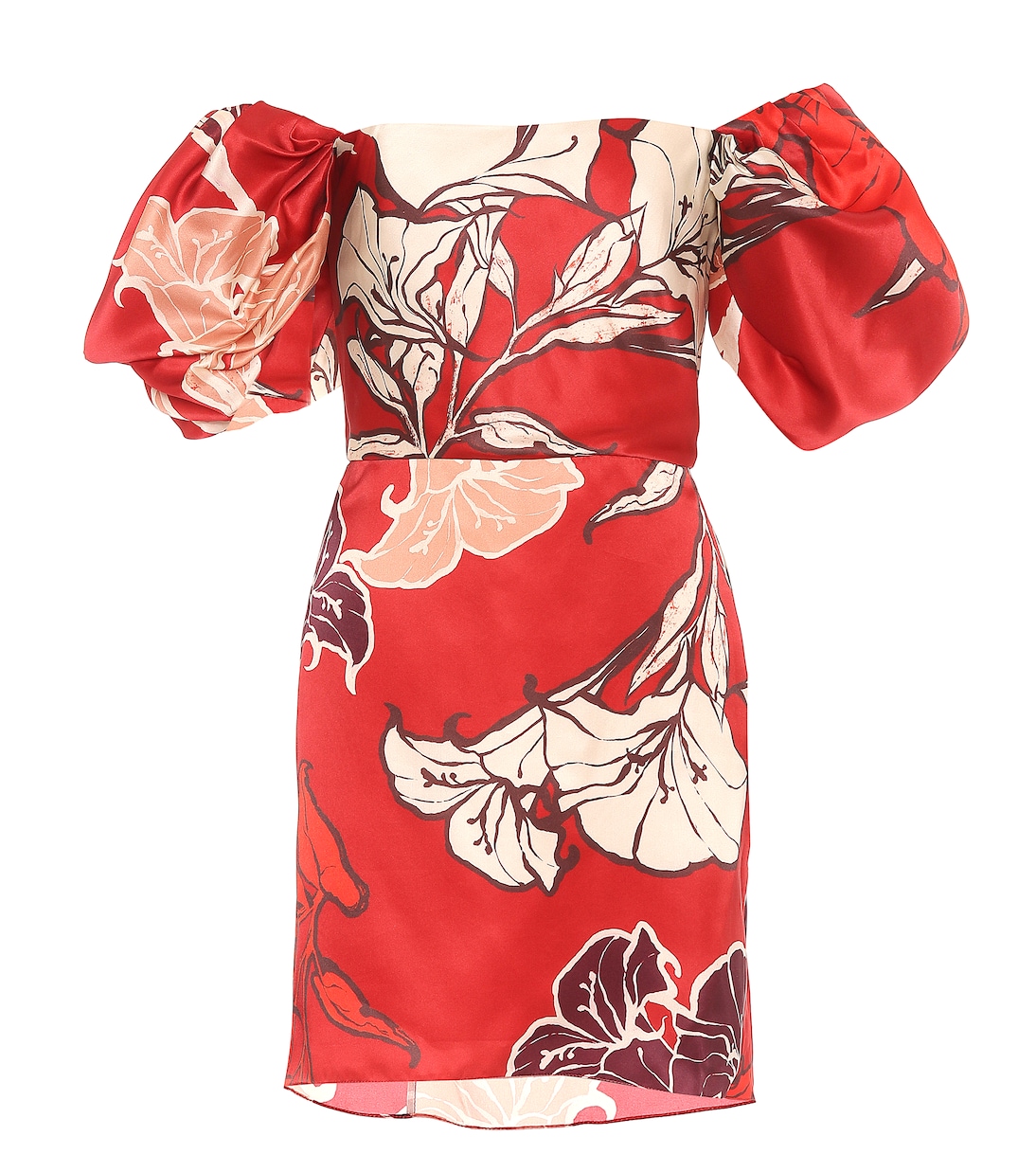 Ancestral Belonging silk minidress | Johanna Ortiz