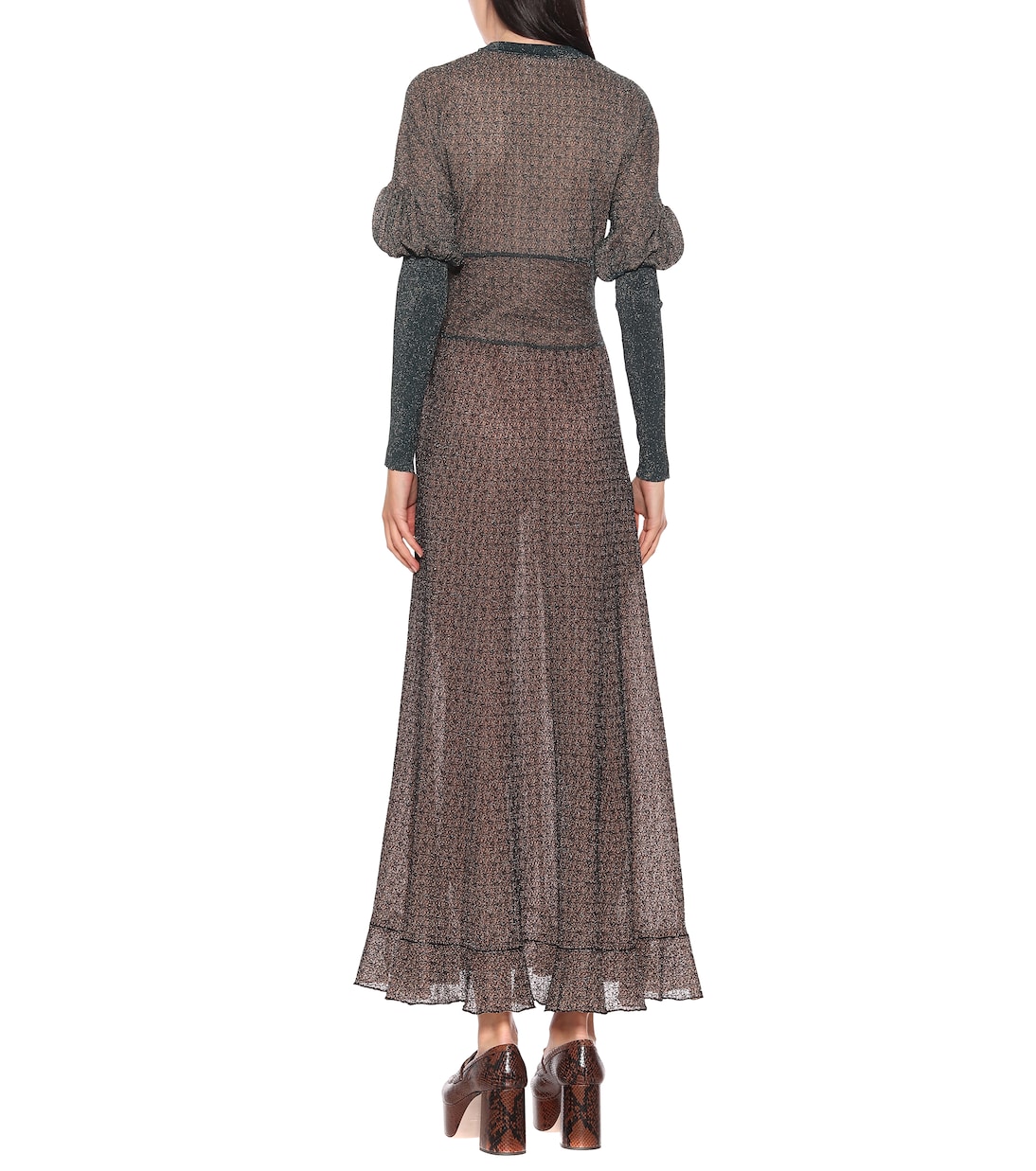 Abito in maglia con lamé | Chloé