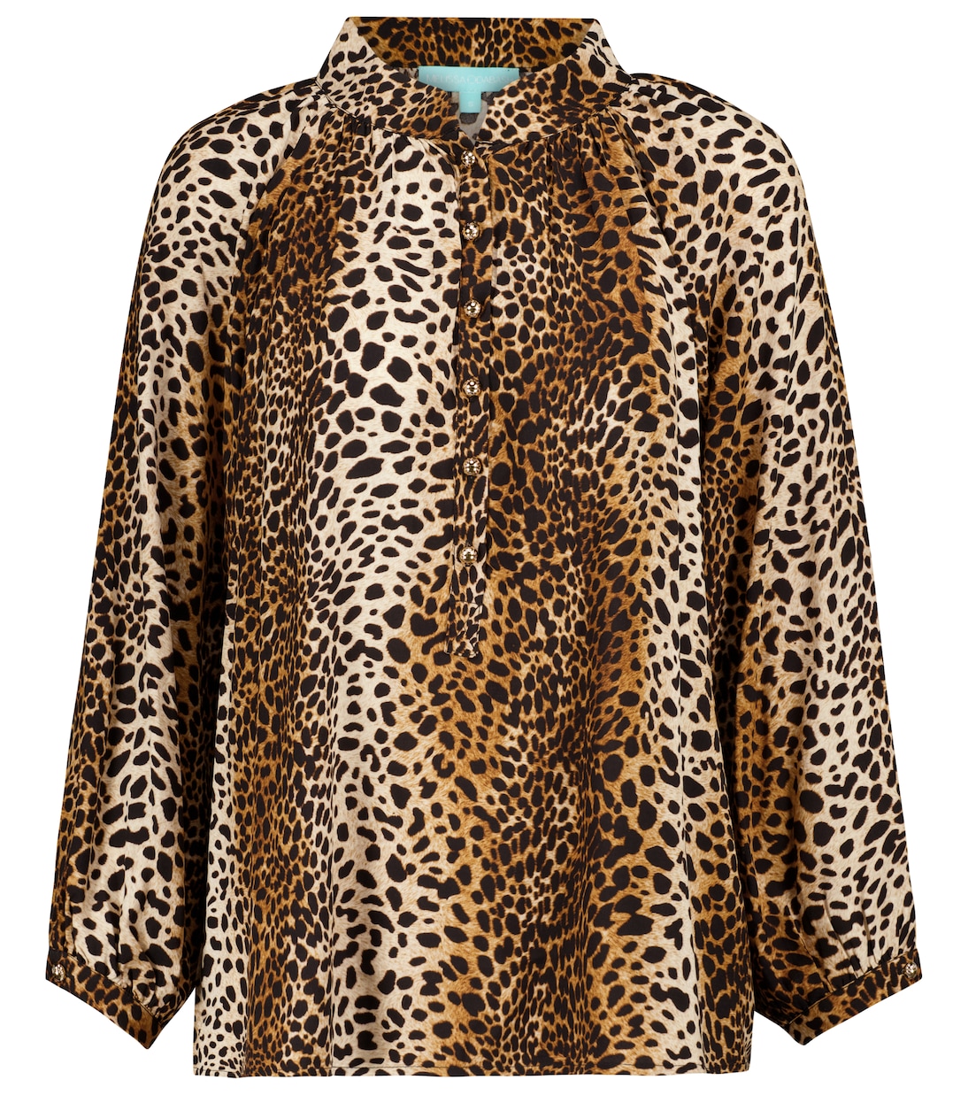 Lauri cheetah-print blouse | Melissa Odabash