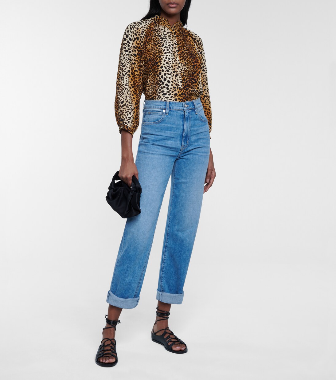 Lauri cheetah-print blouse | Melissa Odabash