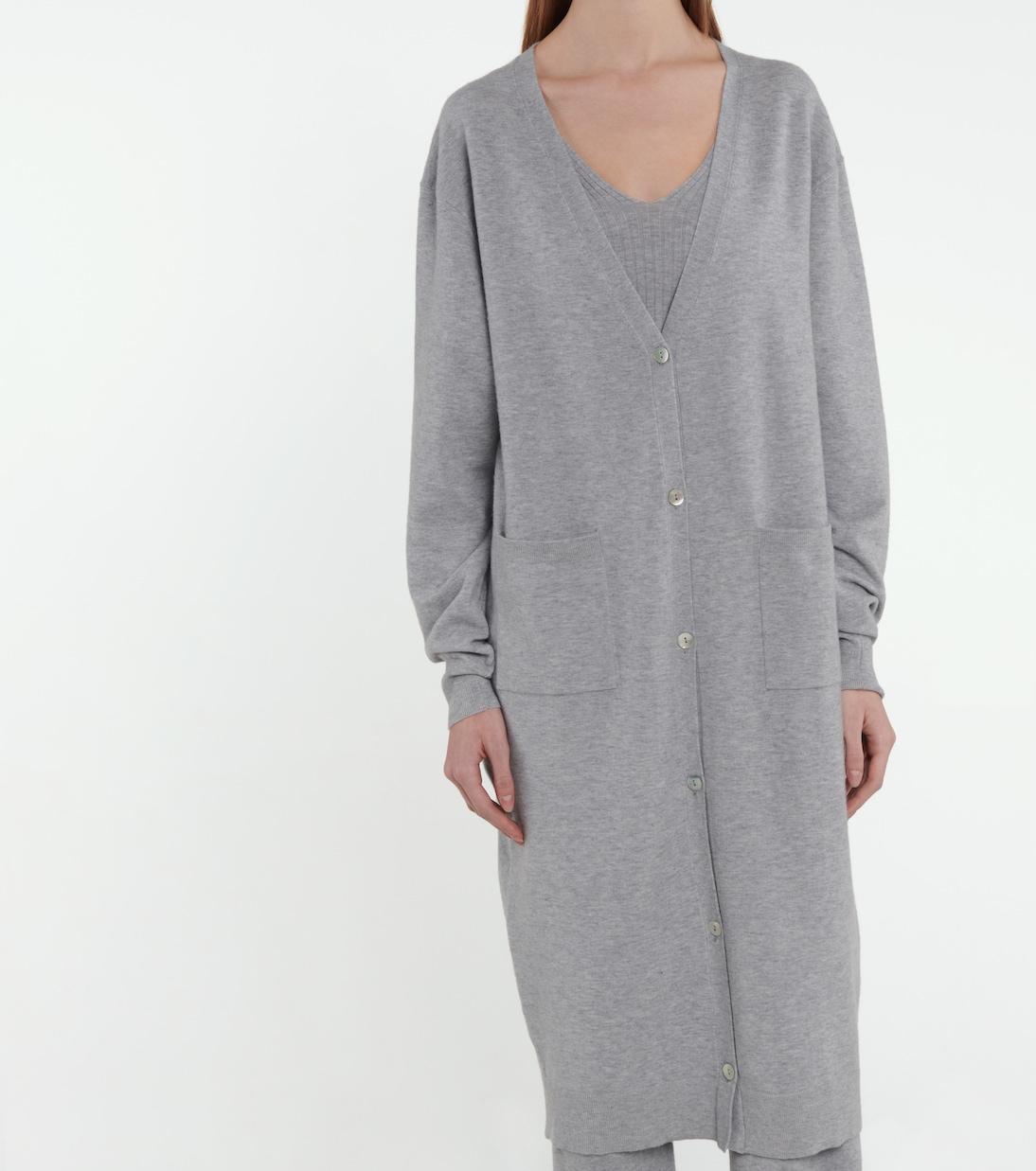 Cardigan lungo in misto cashmere | Live The Process