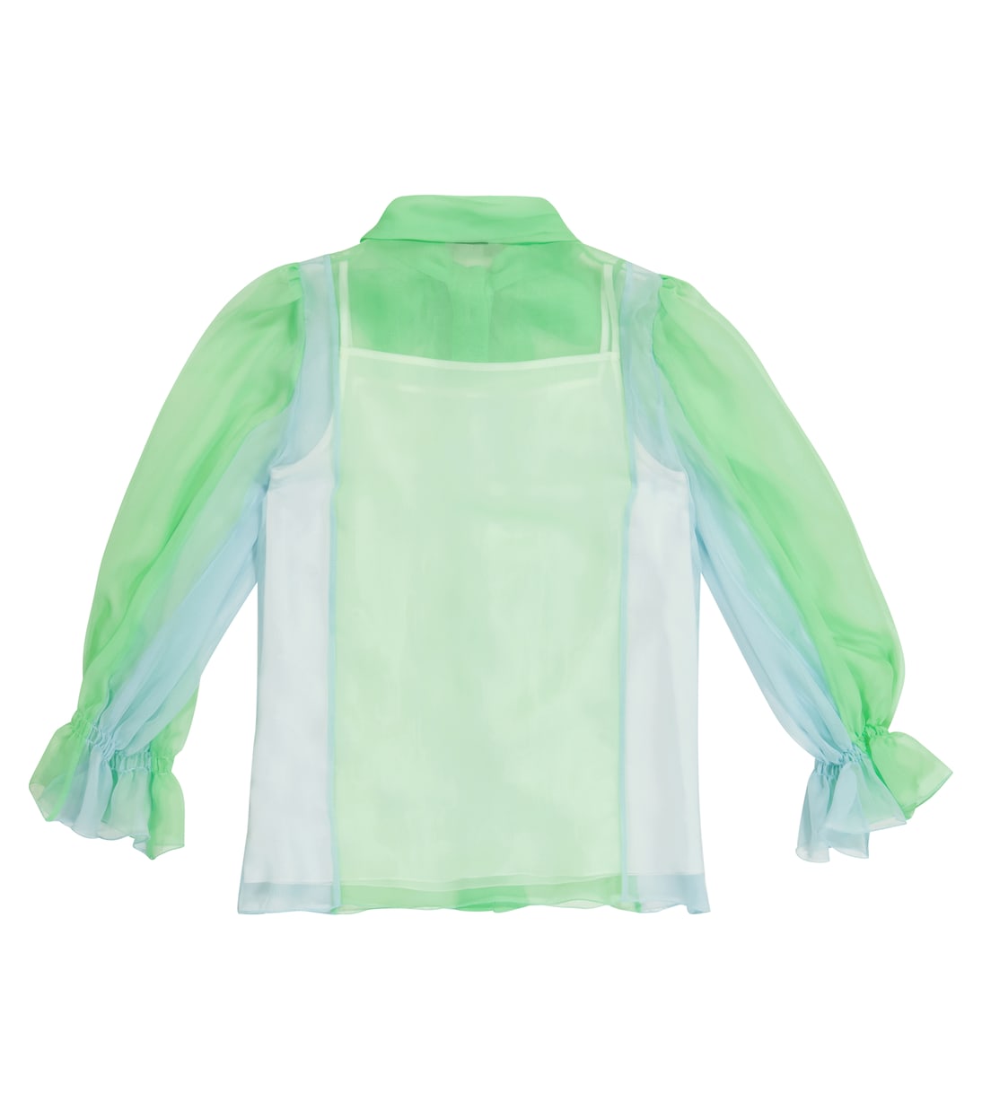 Camicia in chiffon di seta | Dolce&Gabbana Kids