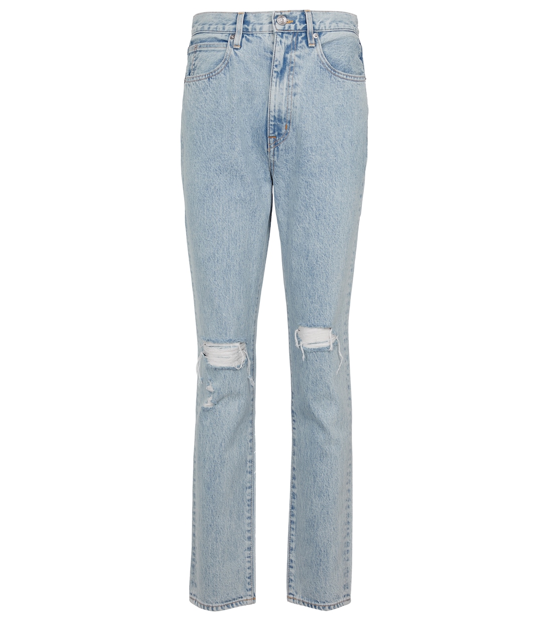 Beatnik high-rise distressed jeans | Slvrlake