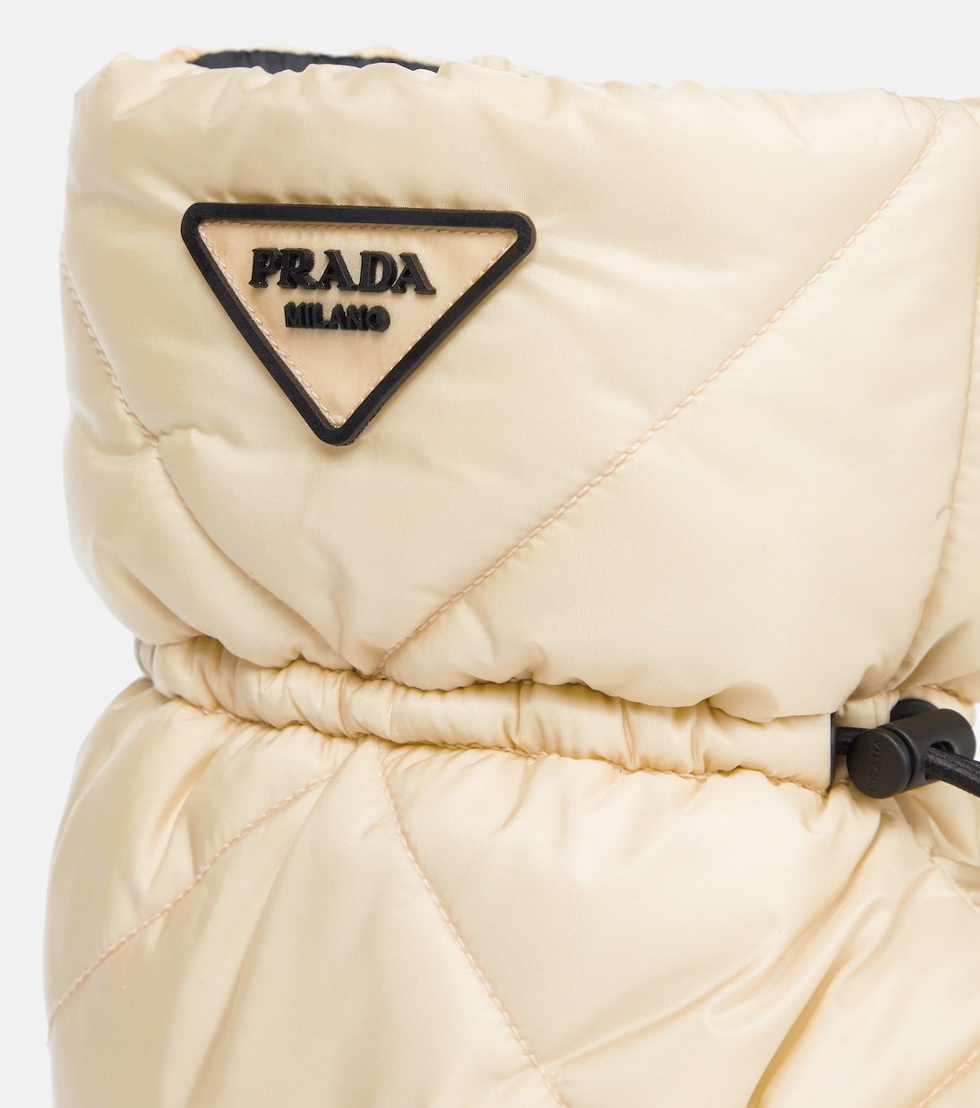 Stivaletti doposcì in nylon trapuntato | Prada