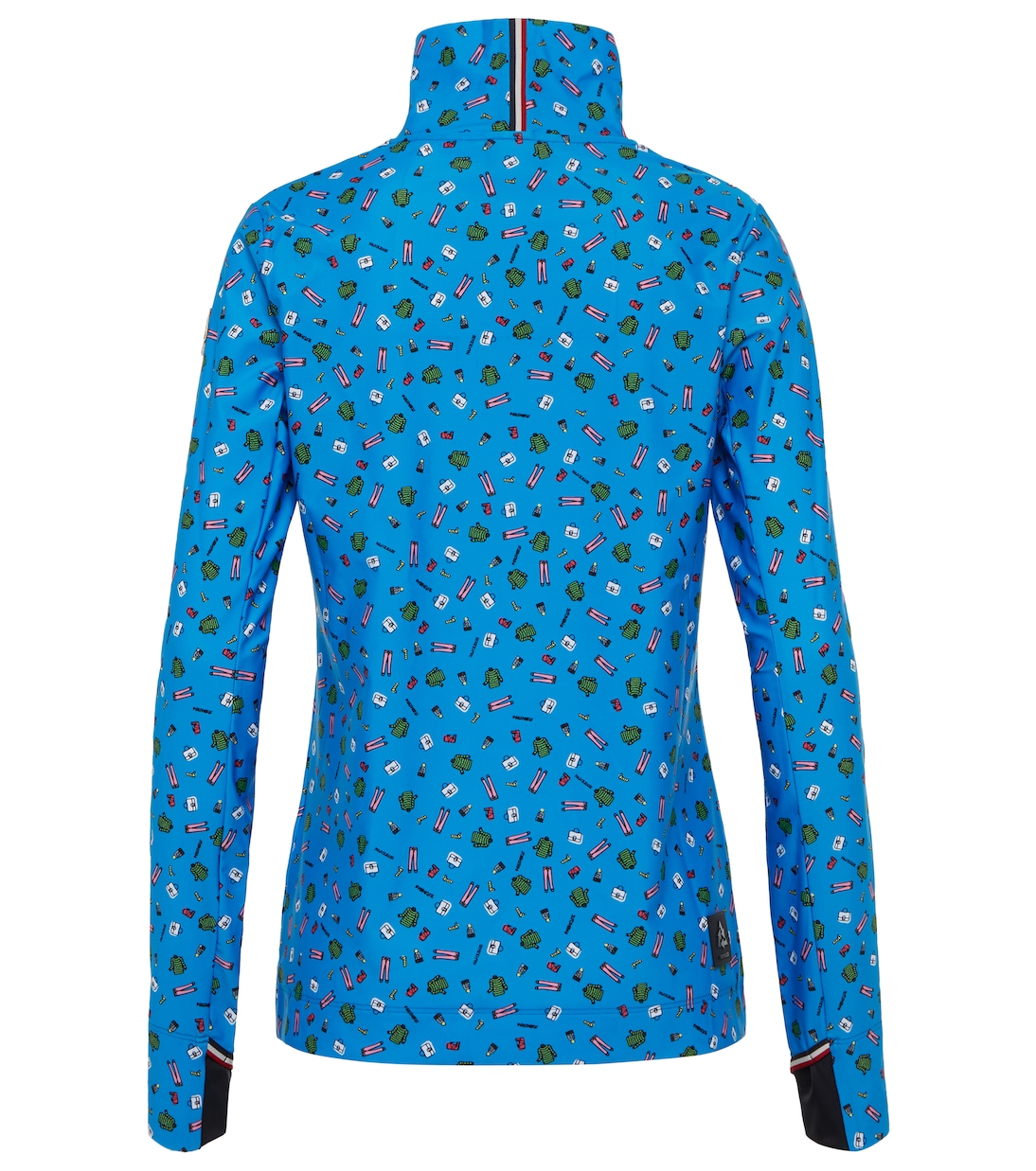 x Naj-Oleari 3 Moncler Grenoble printed turtleneck ski top | Moncler Genius