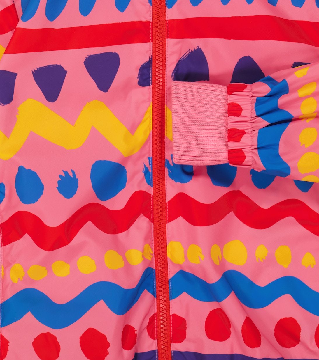 Printed rain jacket | Stella McCartney Kids
