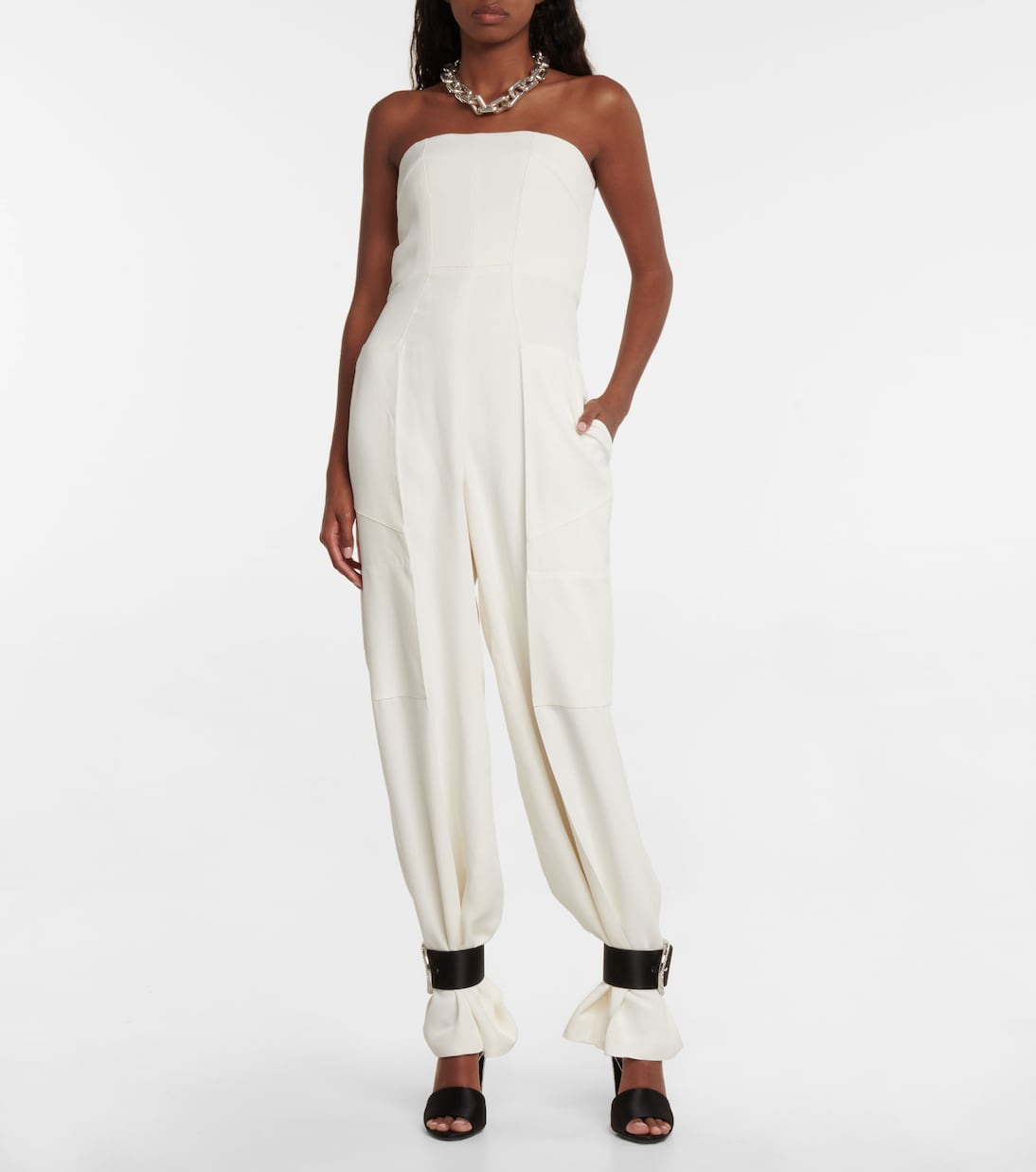 Jumpsuit a fascia in raso | Tom Ford