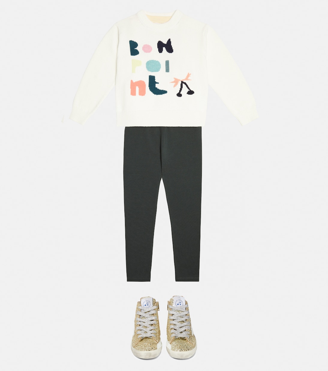 Pull Anumati intarsia en coton | Bonpoint