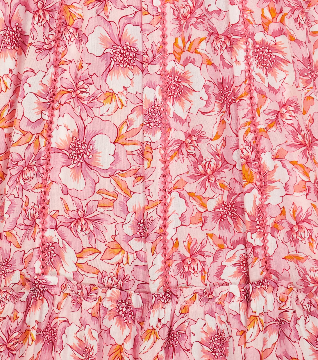 Cindy floral smocked dress | Poupette St Barth Kids