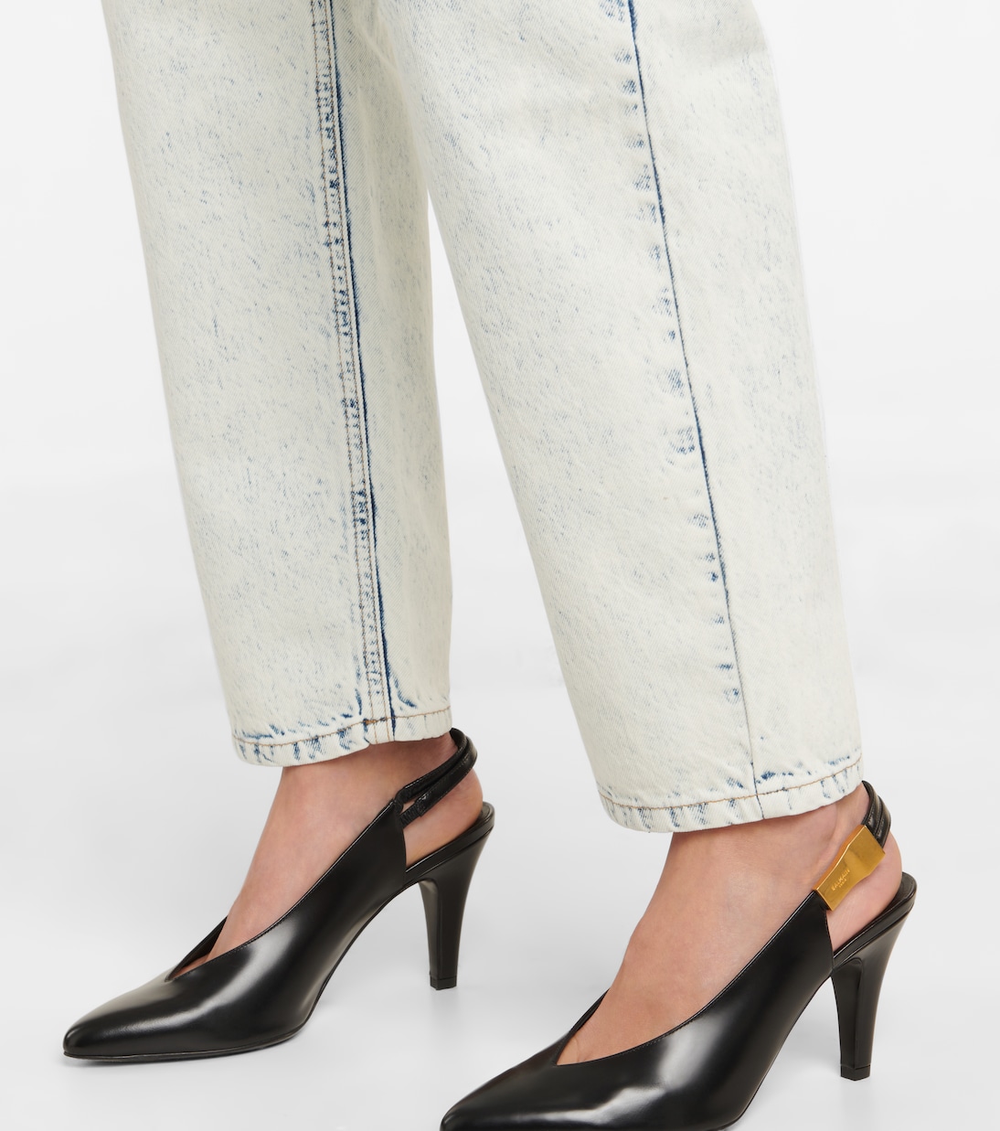 High-rise boyfriend jeans | Balmain