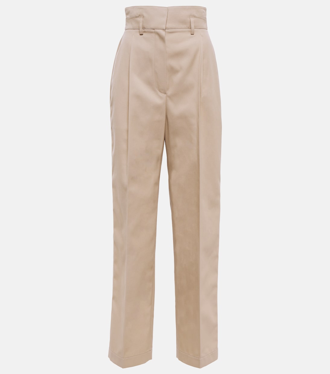 High-Rise Hose aus einem Baumwollgemisch | Alaïa