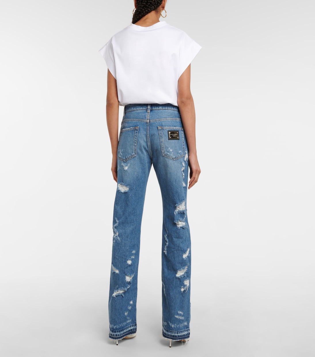 Jean ample à taille mi-haute | Dolce&Gabbana