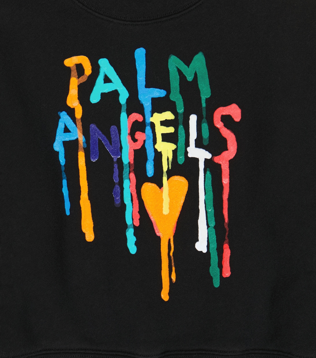 Felpa in cotone con logo | Palm Angels Kids