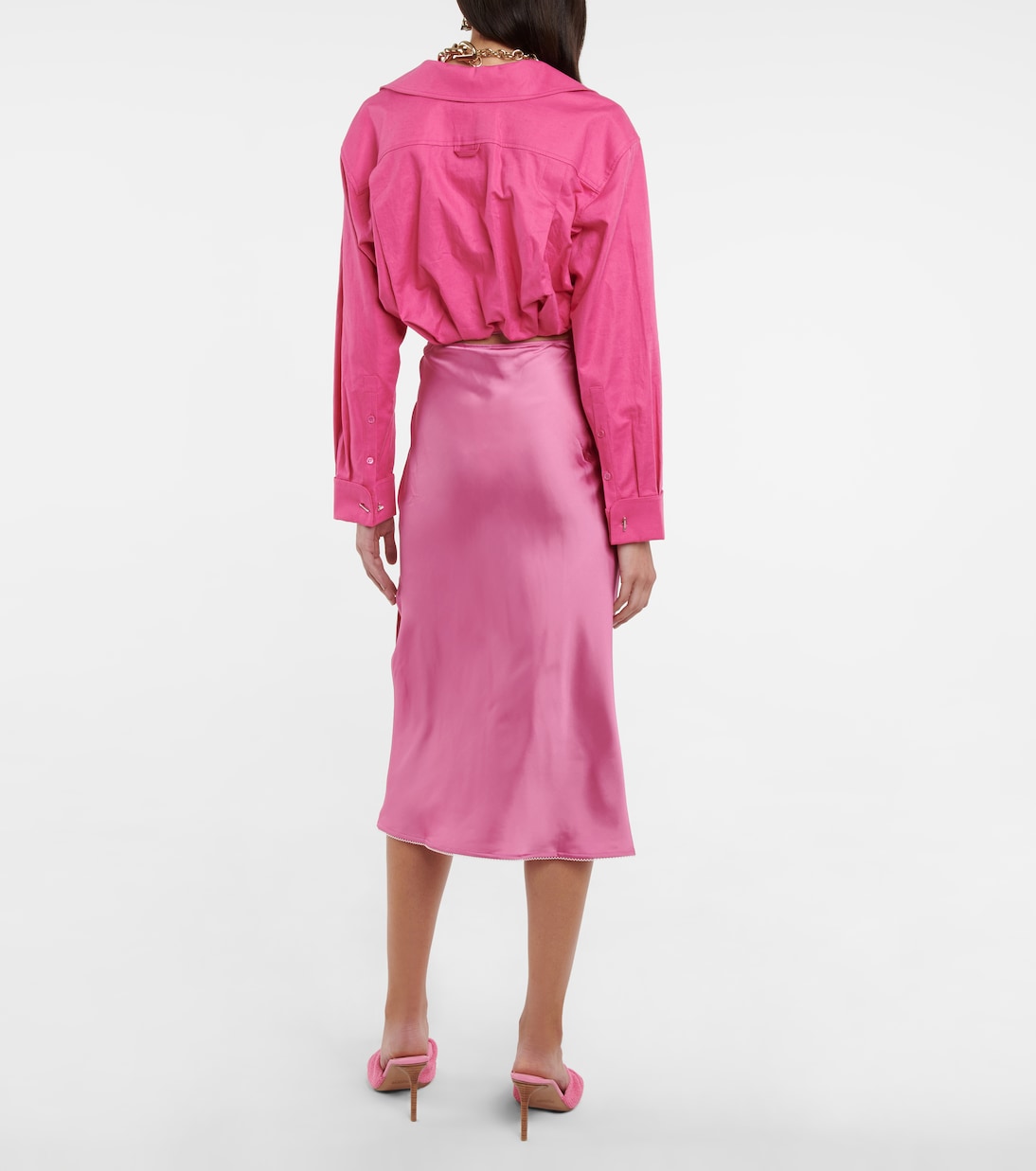 La Chemise Machou crop shirt | Jacquemus